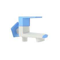 R.N. 15 mm PTMT Taps Wall Mounted 2 in 1 Bib Cock with Flange_0