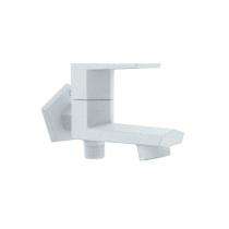 R.N. 15 mm PTMT Taps Wall Mounted 2 in 1 Bib Cock with Flange_0