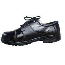 DSK RXG Genuine Leather Steel Toe Safety Shoes Black_0