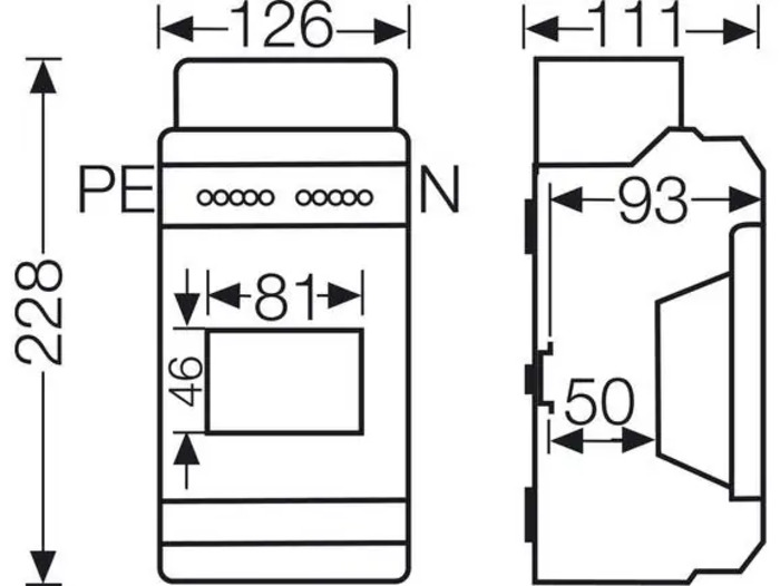 HENSEL KV 7104 IP65 Distribution Boards Single/Three Phase_1