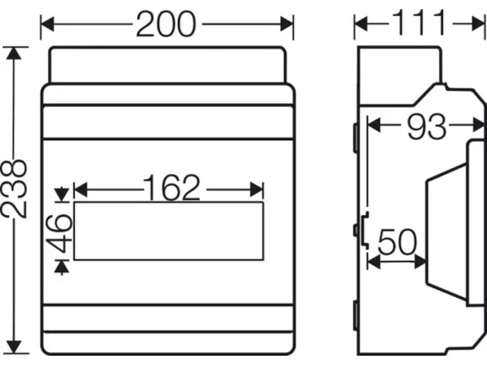 HENSEL KV 6109 IP65 Distribution Boards Single/Three Phase_1