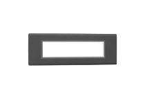 Legrand 6813-16 8 M Matt black Modular Switch Plate Cover_0
