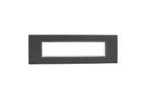 Legrand 6813-18 9 M Matt black Modular Switch Plate Cover_0