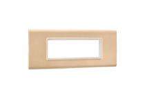 Legrand 6813-38 8 M Gold Modular Switch Plate Cover_0