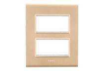 Legrand 6813-39 8 M Gold Modular Switch Plate Cover_0