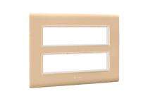 Legrand 6813-41 12 M Gold Modular Switch Plate Cover_0