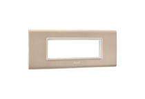 Legrand 6813-84 6 M Aluminium Champagne Modular Switch Plate Cover_0