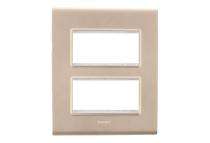 Legrand 6813-50 8 M Aluminium Champagne Modular Switch Plate Cover_0