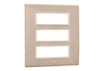 Legrand 6813-54 18 M Aluminium Champagne Modular Switch Plate Cover_0