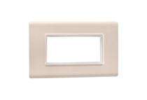 Legrand 6813-58 4 M Rose Gold Modular Switch Plate Cover_0