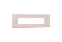Legrand 6813-61 8 M Rose Gold Modular Switch Plate Cover_0