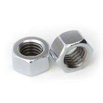 TVS 10 mm Hexagon Head Nuts Stainless Steel SS 201 Polished IS 2001_0