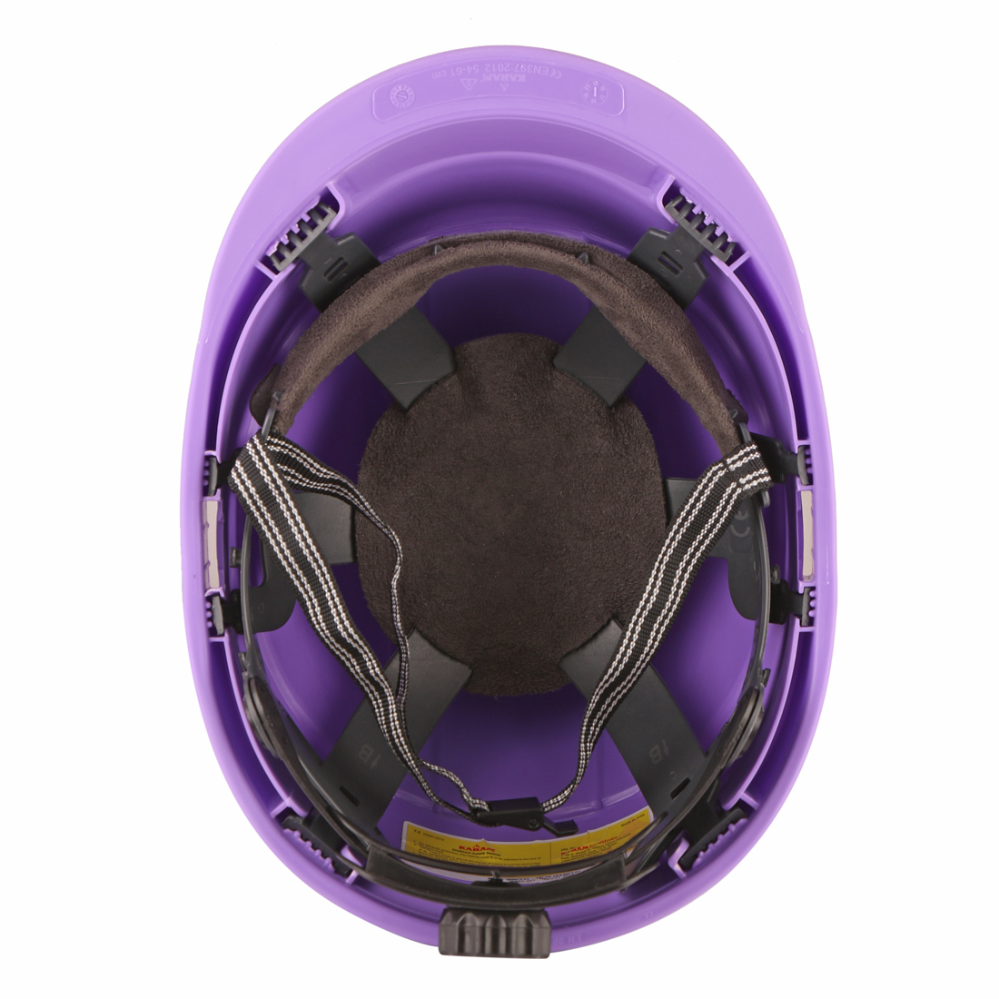 Karam Polypropylene Copolymer UT Violet Air Ventilated Safety Helmets PN542_3