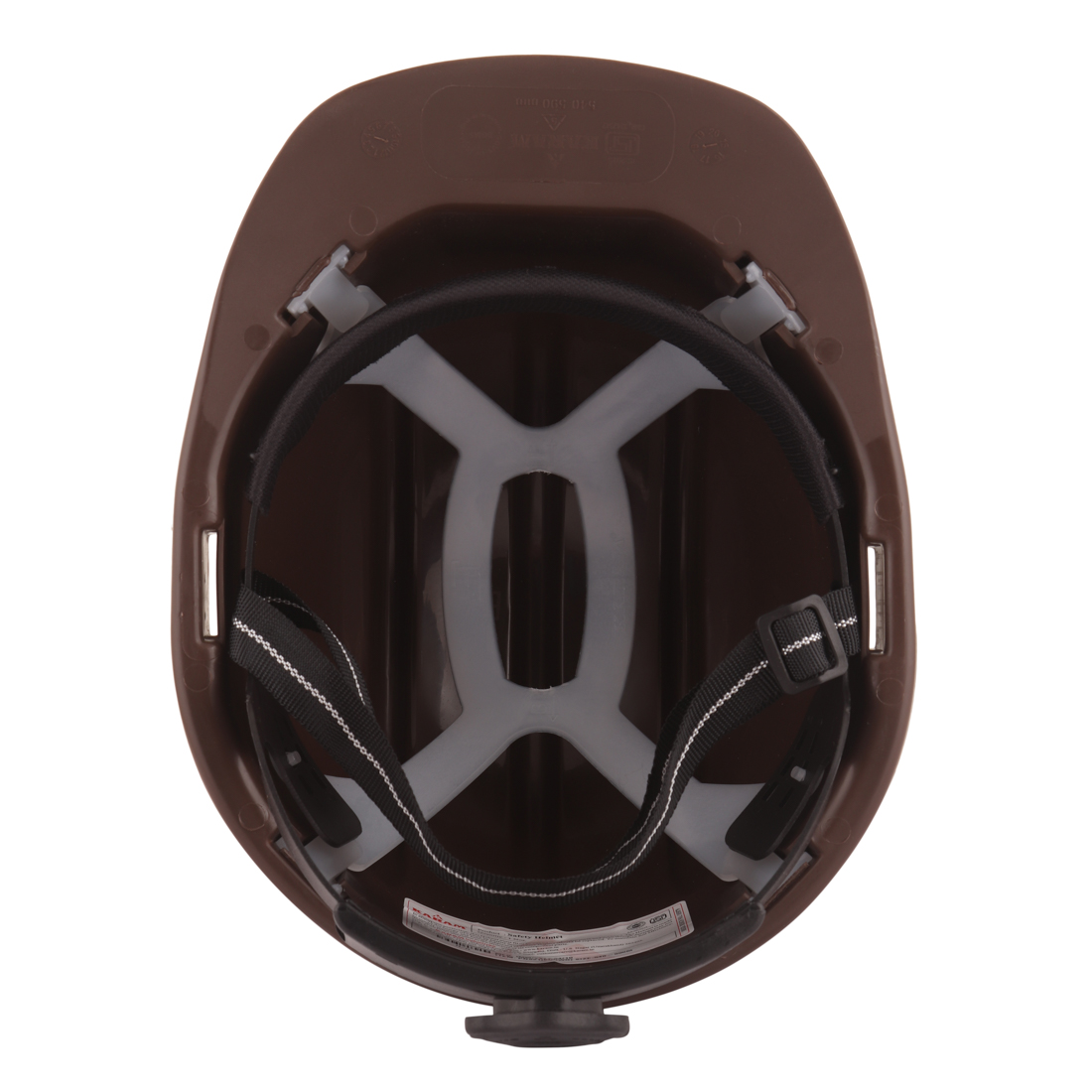 Karam Polymer Brown Air Ventilated Safety Helmets PN521_4