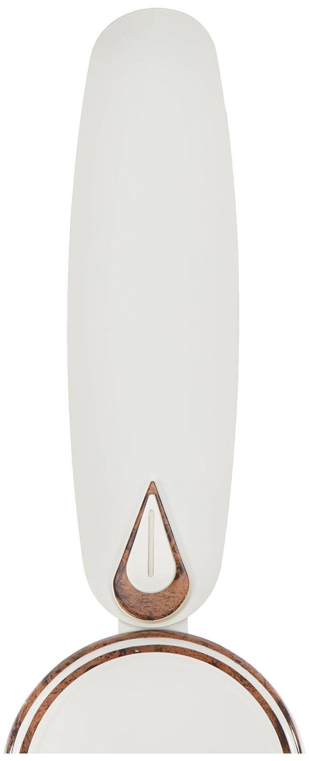 ANCHOR Luxoria DLX Star 1200 mm 3 Blades 53 W Matt White Mahogany Ceiling Fans_1