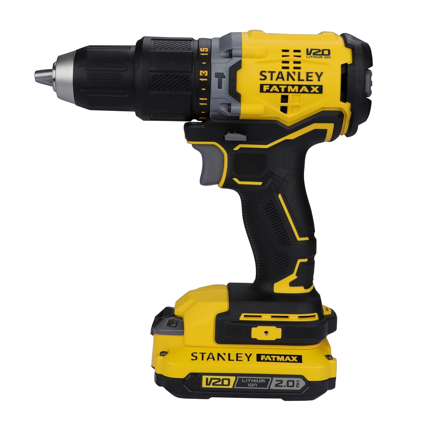 STANLEY 13 mm Cordless Rotary Hammer Drill SBD715D2K 20 V_4
