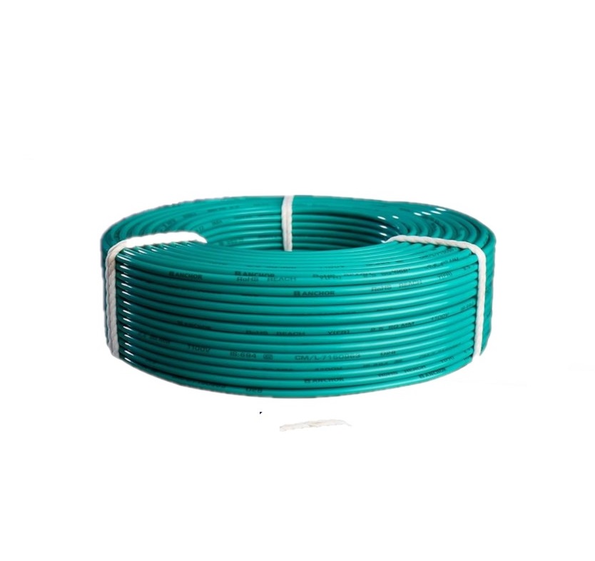 ANCHOR 0.75 sqmm Advance FR Electric Wire Green 180 m_1
