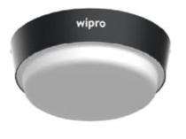 Wipro 10 W Round Cool White 180 mm LED Panel Lights Surface Mounted_0