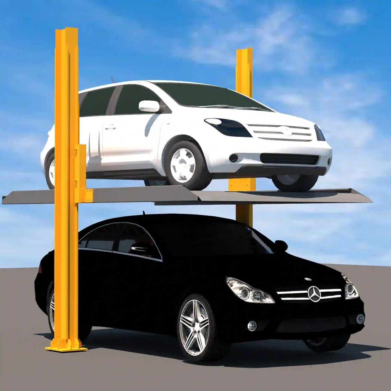 E Star TPH-01 Two Post Car Parking System 1500 - 2000 kg_3