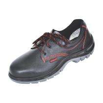 Karam FS 01 Full Grain Leather Steel Toe Safety Shoes Black_0