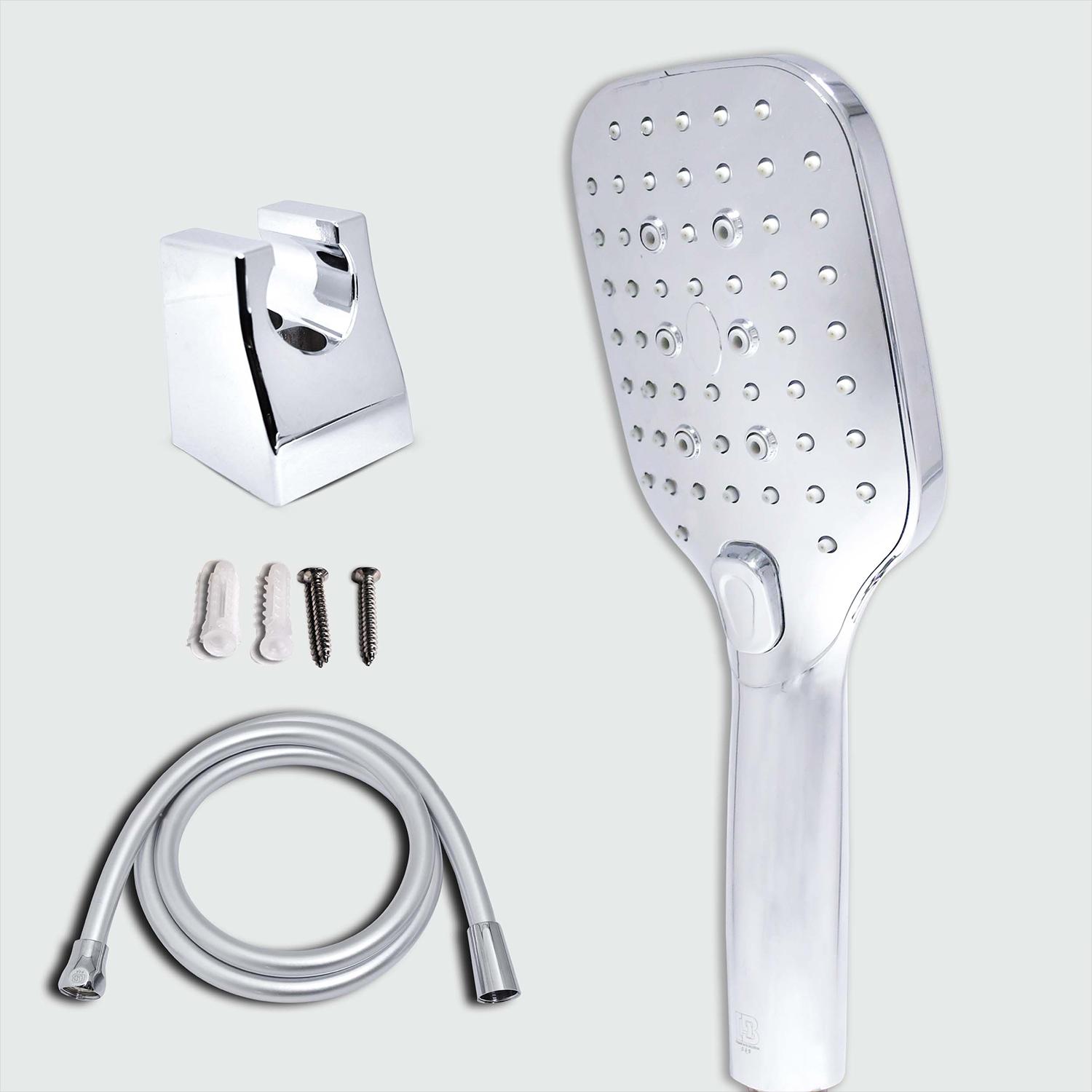 D&B Bathware Multi Functional Overhead Three Flow Shower 11 mm Plastic_1