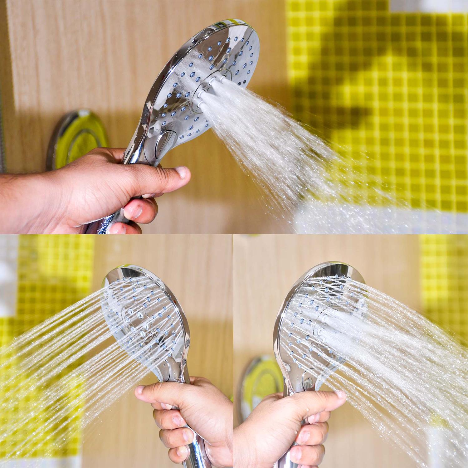 D&B Bathware Multi Functional 2121 Overhead Three Flow Shower 12 mm Plastic_2