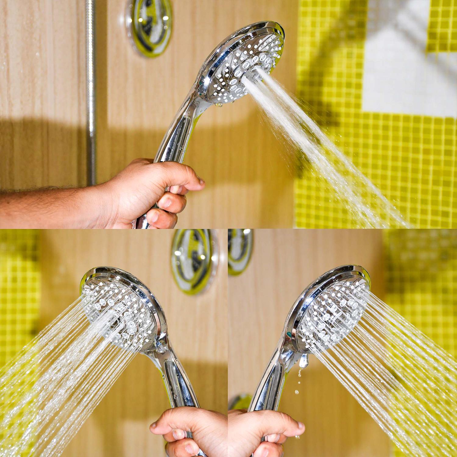 D&B Bathware Multi Functional 2111 Overhead Five Flow Shower 11 mm Plastic_2