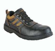 ALKO PLUS APS 751 Synthetic Leather Steel Toe Safety Shoes Black_0