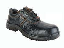 ALKO PLUS APS 1125 Leather Steel Toe Safety Shoes Black_0