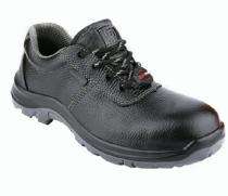 ALKO PLUS APS 2100 Leather Steel Toe Safety Shoes Black_0
