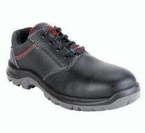 ALKO PLUS APS 7X Leather Steel Toe Safety Shoes Black_0