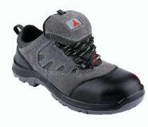 ALKO PLUS APS 3X Grey Suede leather Steel Toe Safety Shoes Black and Grey_0