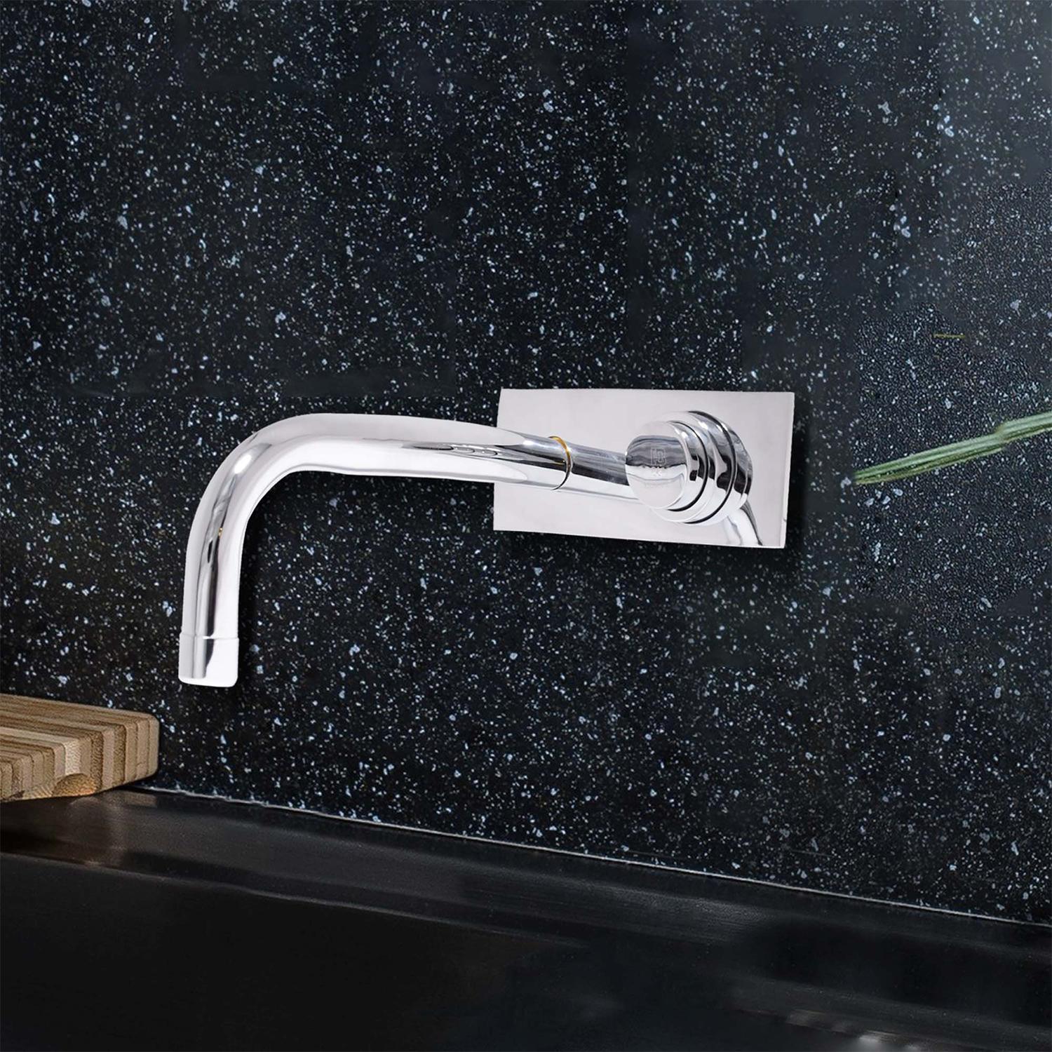 D&B Bathware Chrome Glossy Pressmatic Faucet Auto Function_2