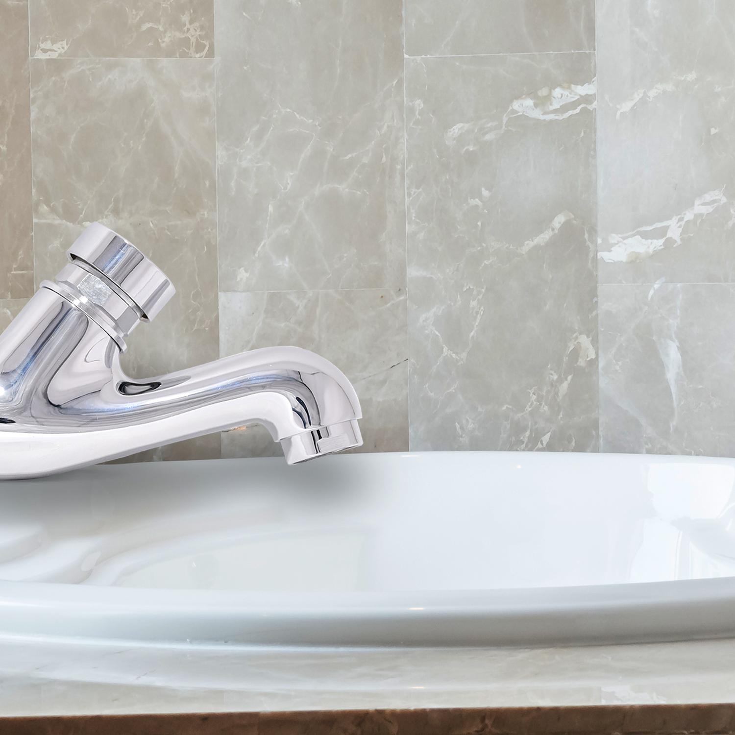 D&B Bathware Chrome Glossy Bib Cock Faucet ACF_1