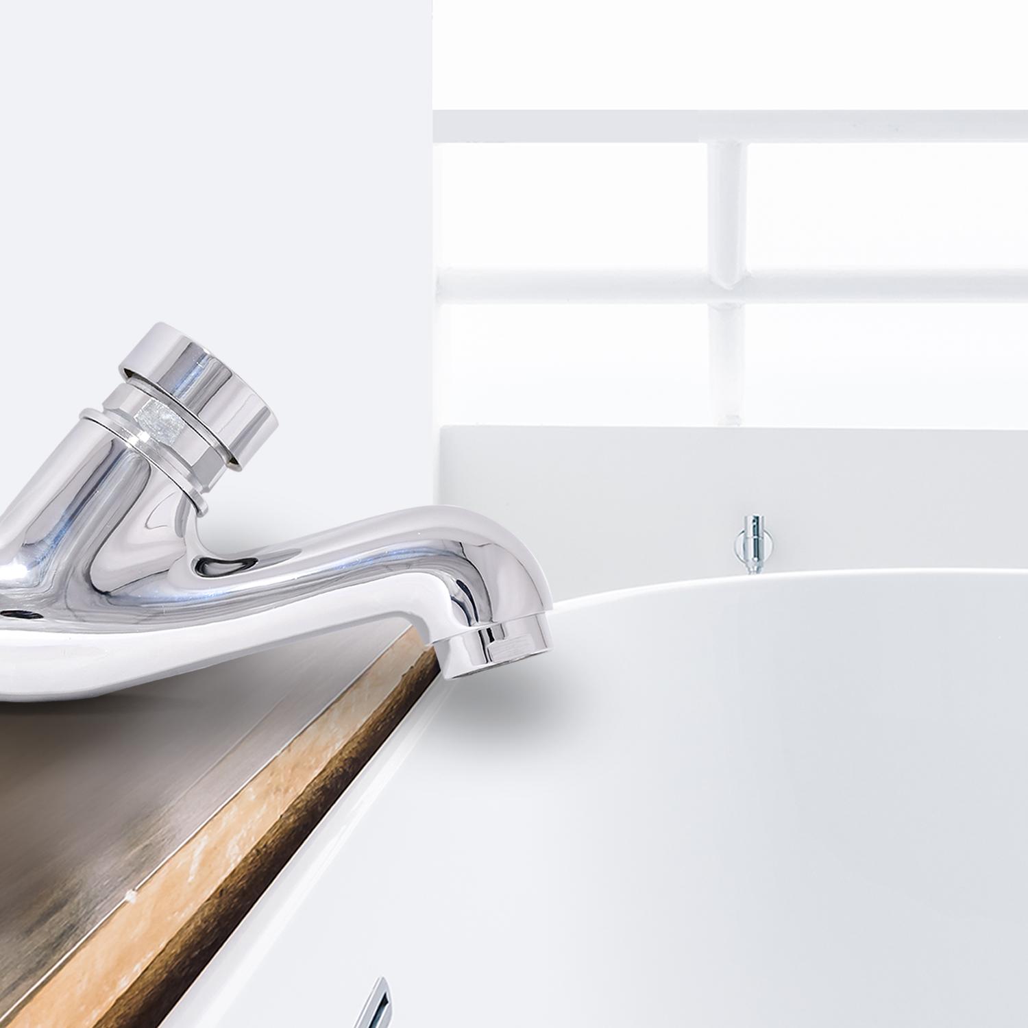 D&B Bathware Chrome Glossy Bib Cock Faucet ACF_2
