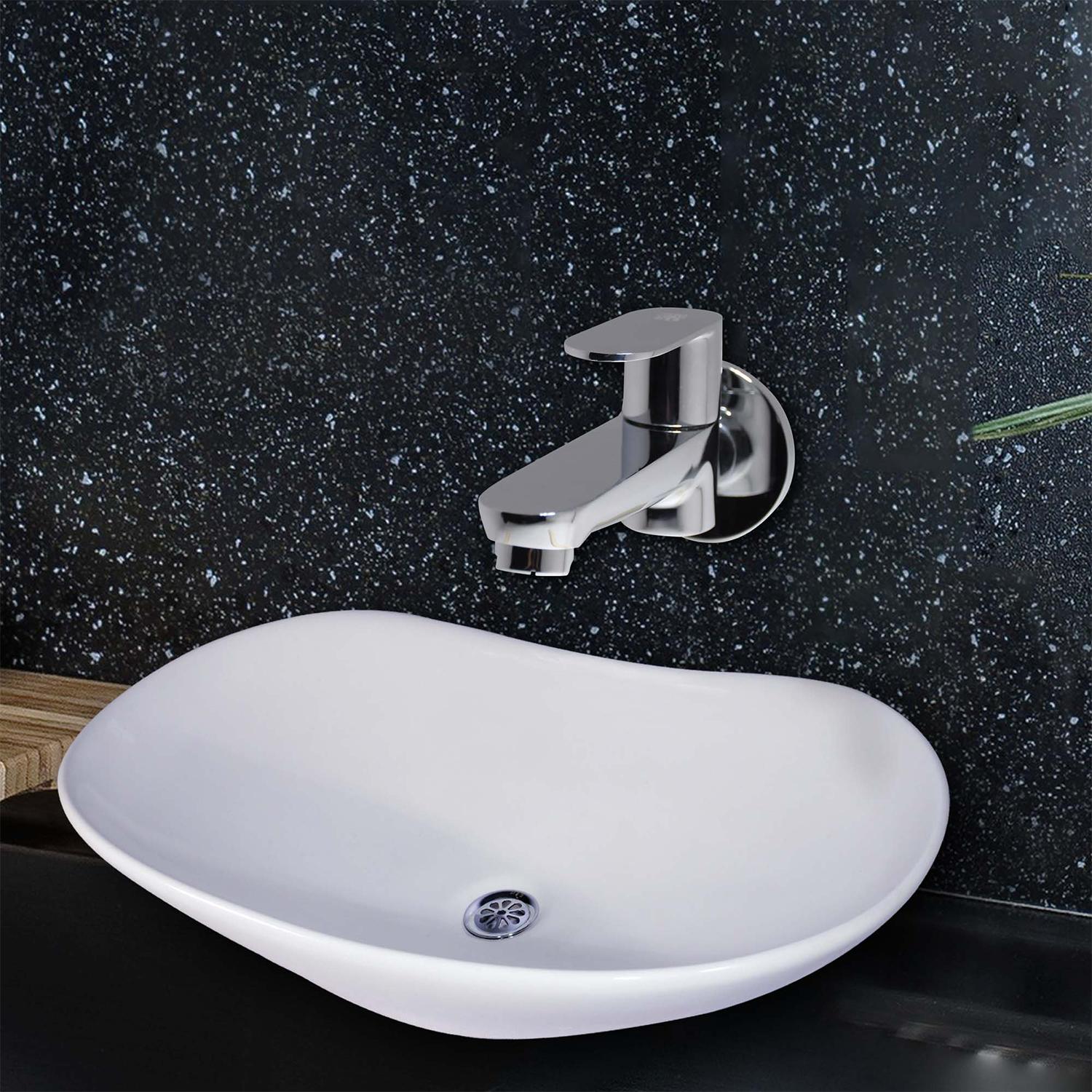 D&B Bathware Chrome Plated Long Body Faucet IVANO-3403_2