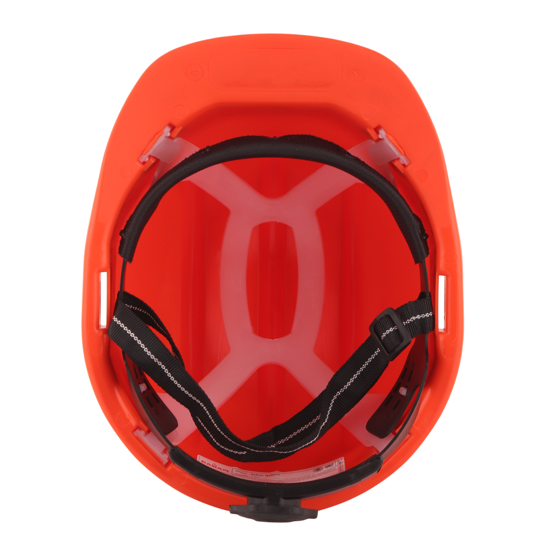 Karam Polymer Orange Air Ventilated Safety Helmets PN521_4