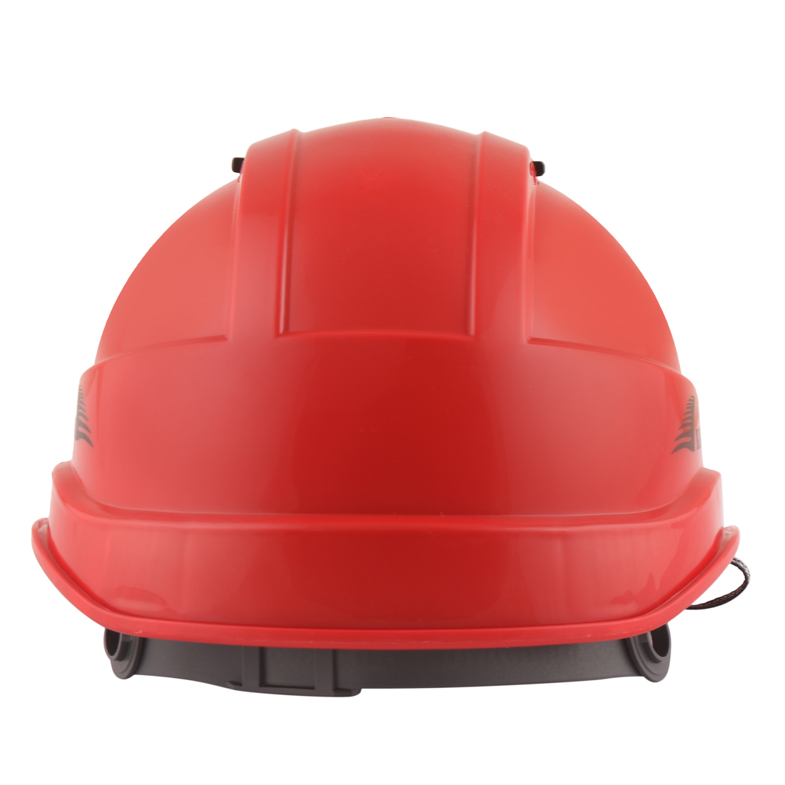 Karam Polyethylene Red Air Ventilated Safety Helmets PN545_1
