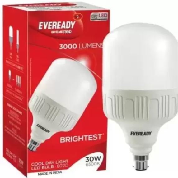 EVEREADY 30 W White B22D 1 piece 30000 h LED Bulbs_1