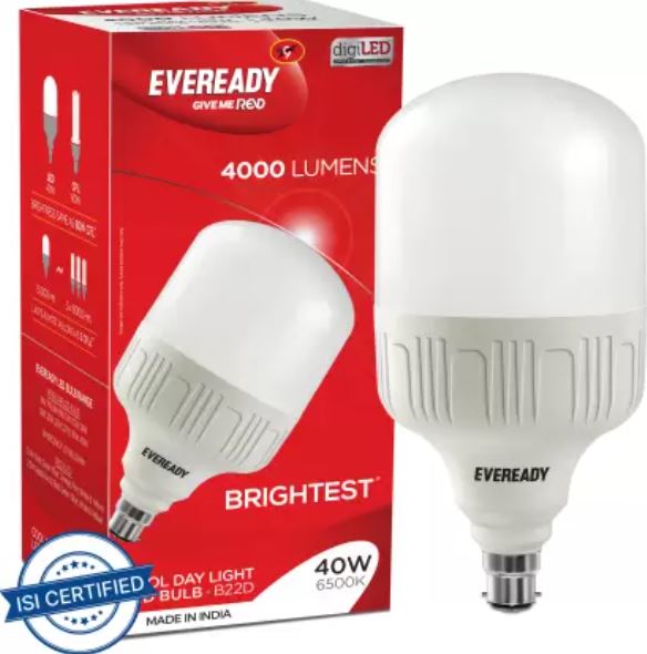 EVEREADY 40 W White B22D 1 piece 30000 h LED Bulbs_1