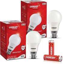 EVEREADY 10 W White B22D 1 piece 15000 h LED Bulbs_0