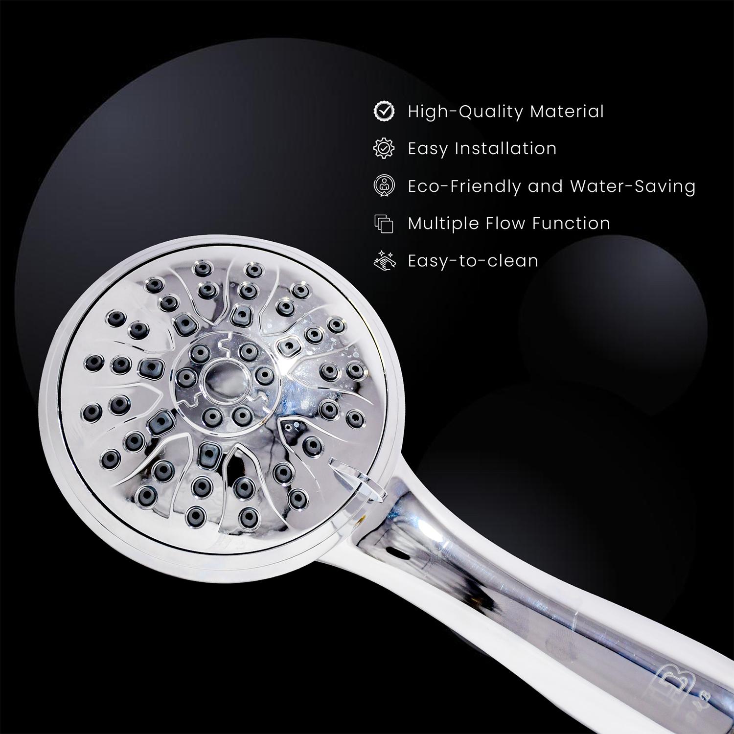 D&B Bathware Multi Functional 34143 Overhead Two Flow Shower 10 mm Plastic_1