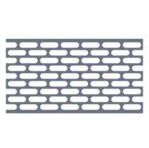 FILTECH 6 mm Galvanized Steel Perforated Sheet 1 mm Slotted Hole 1200 x 2500 mm_0