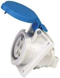 PNP 3 Pin 230 V 32 A IP67 Industrial Socket_0