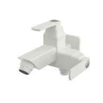 R.N. 15 mm PTMT Taps Wall Mounted 2-in-1 Bib Cock With Flange_0