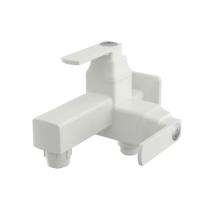 R.N. 15 mm PTMT Taps Wall Mounted 2-in-1 Bib Cock With Flange_0