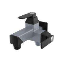 R.N. 15 mm PTMT Taps Wall Mounted 2-in-1 Bib Cock With Flange_0