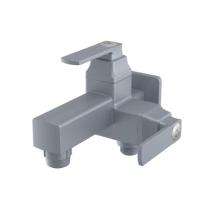 R.N. 15 mm PTMT Taps Wall Mounted 2-in-1 Bib Cock With Flange_0