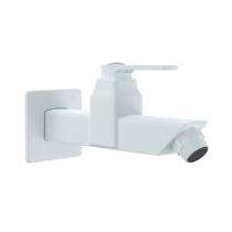 R.N. 15 mm PTMT Taps Wall Mounted Long Body Bib Cock with Flange_0