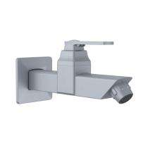 R.N. 15 mm PTMT Taps Wall Mounted Long Body Bib Cock with Flange_0